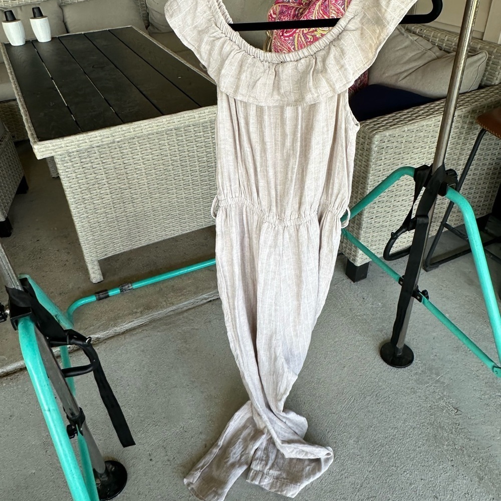 Universal Thread Cream Jumpsuit